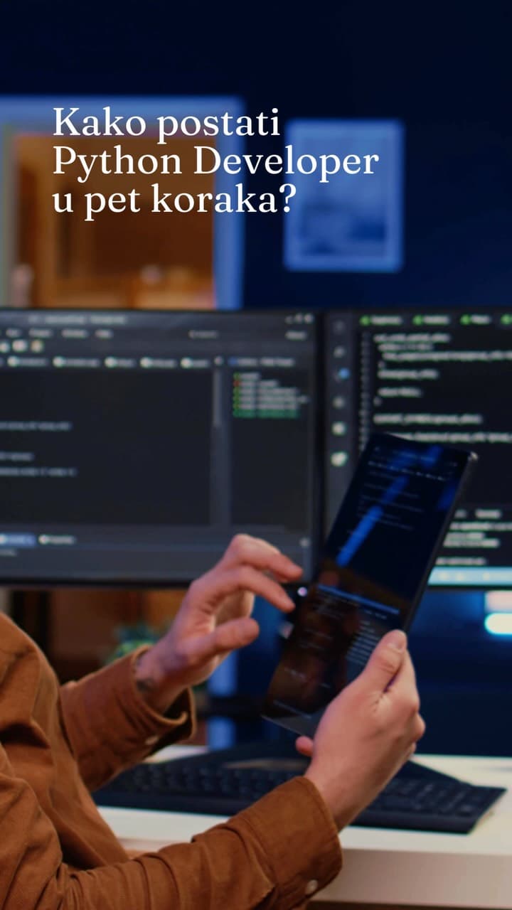 Python je među najtraženijim programskim jezicima na svijetu — pokreće web aplikacije, automatizaciju, analizu podataka i umjetnu intelig…