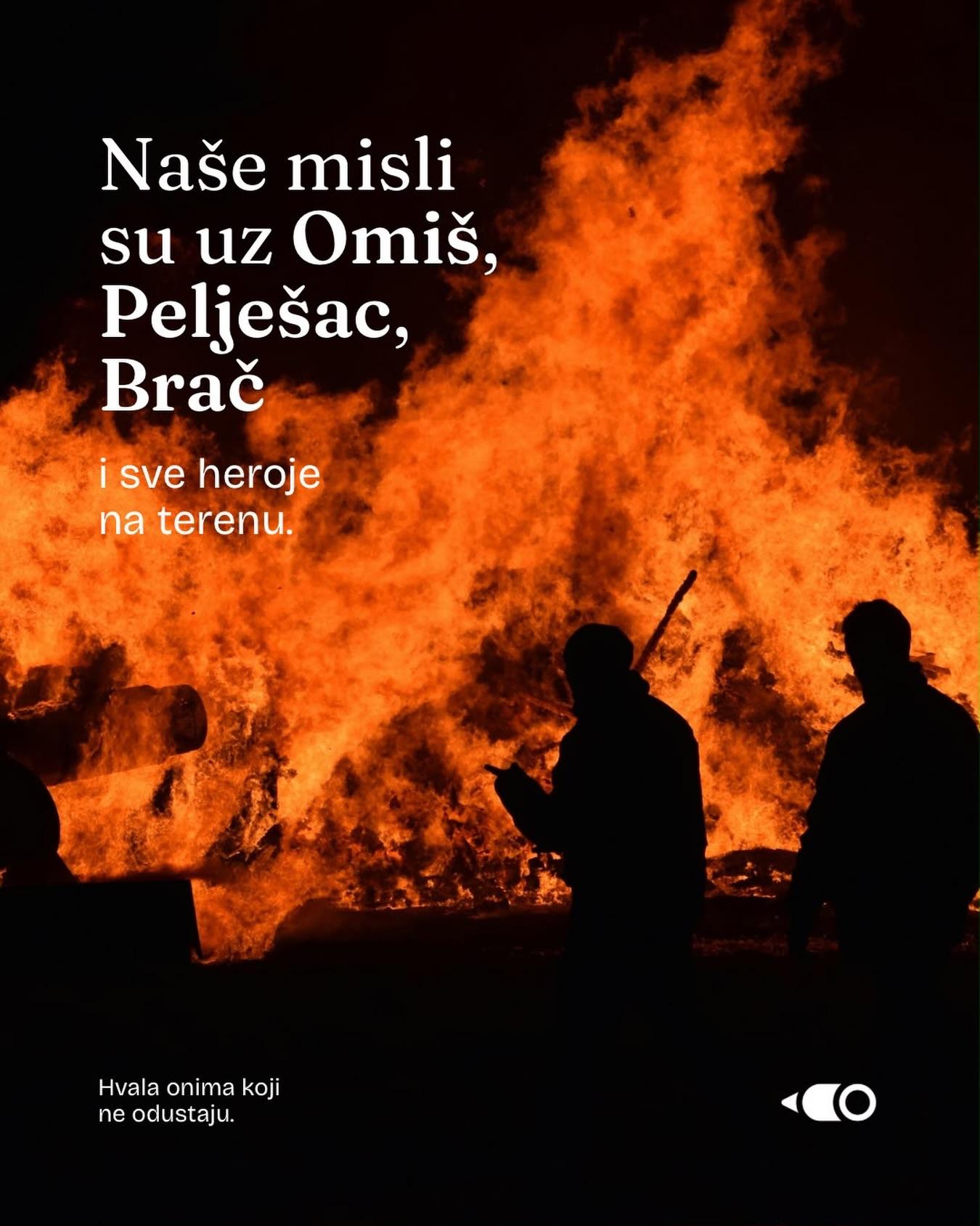 Misli su nam uz Omiš, Pelješac i Brač.
