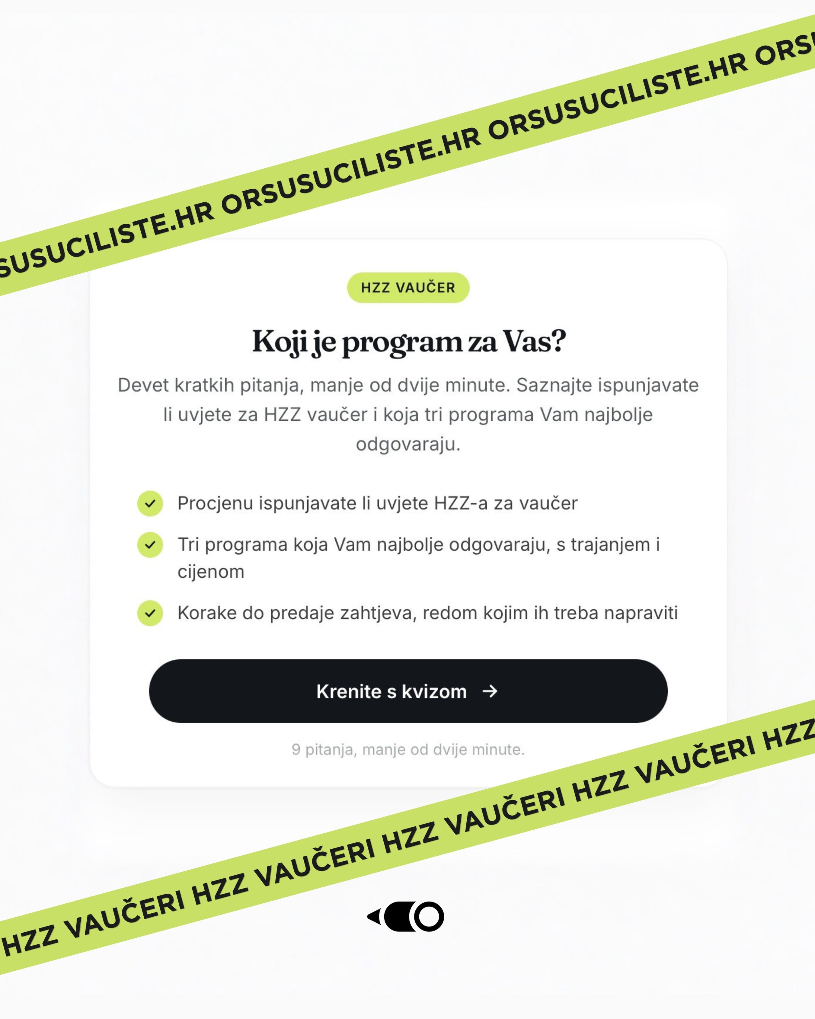 HZZ vaučeri su ponovno s nama, a najćešće pitanje koje dobivamo je - koji je program za mene?